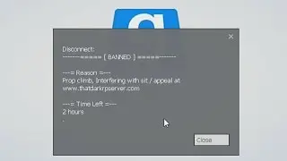 Gmod: DarkRP - Ban Evasion.