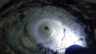 Dropping Go Pro Down A Deep Mystery Pipe but a pipefalling sfx plays everytime the gopro hits a wall