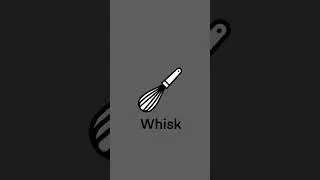 Learn English Vocabulary | Whisk | Kitchen Vocabulary for Beginners #Shorts