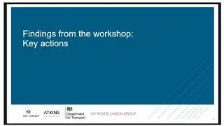 Department for Transport (DfT) Well Managed Highway Infrastructure Webinar