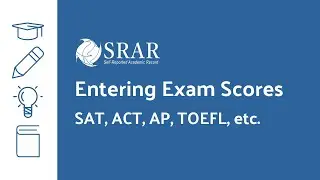 SRAR Tutorial - How to Enter Exams