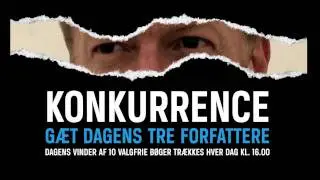 People'sPress' program for s&oslash;ndag p&aring; Bogforum