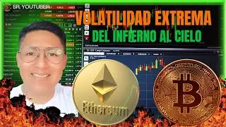 🔥 Bitcoin: Del infierno al cielo en un solo d&iacute;a &mdash; volatilidad extrema. #btc #eth  #bnb  #sol