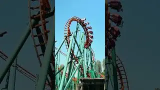 Condor at Walibi Holland - The First Ever Vekoma Suspended Looping Coaster #shorts #rollercoaster