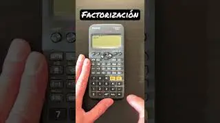 Como factorizar con la calculadora Casio