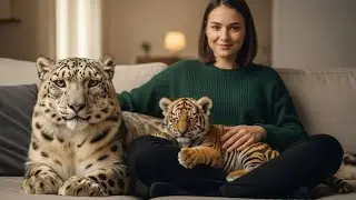 A Lost Tiger Cub, My Garden, and an Unexpected Snow Leopard Guardian