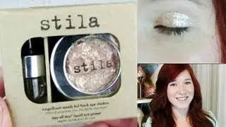 Stila Magnificent Metals Foil Eyeshadow &hearts; Review & Swatches