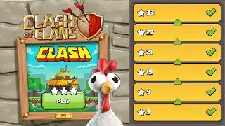 10TH ANNIVERSARY CHALLENGE WITH PERFECT 33 STARS WITH MY TECHNIQUE | Clash of Clans