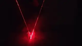 Mysterious Red Laser Effect 🔥 | Dark Cinematic V Shape Visual | Viral Short