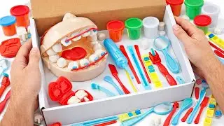 Satisfying Dentist Toy ASMR 🦷 Fixing Teeth & Braces