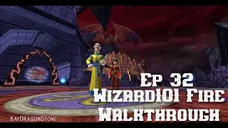 Human PK saves the day! | Ep 32 Wizard101 Fire Walkthrough