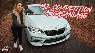 BMW M2 Competition Abgasanlage & KW Gewindefedern | Lisa Yasmin