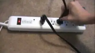 EcoStrip USB Energy Saving Surge Protector, Smart Power Strip. Be Responsible...Power Down!