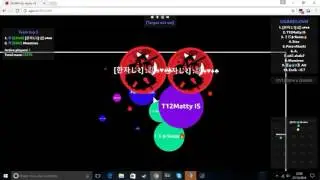 Agario - Flixxxy and Monkey Mothership Battle vs Italian Squad