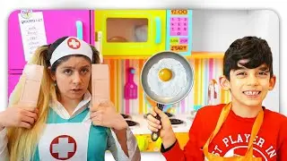 Jason y Alex Aventura, Juegos y Desaf&iacute;os de 24 Horas | Una divertida historia de comida!