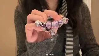 Handmade Crystal Bracelet ✨ | DIY Jewelry That Shines 💎 #Shorts #crystals #jewelry #satisfying #asmr