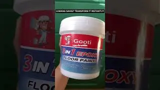 Epoxy Floor Paint #epoxypaint #epoxyfloor #epoxyresin #homeimprovement #homerenovation #homesupplies