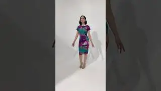 Дизайнерское платье. Производство на Урале. Принт уникален. #style #moda #design