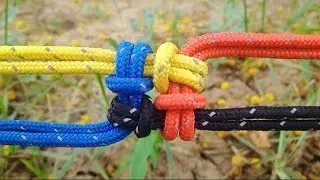 Amazing !! Learn 4 practical joining Rope Knots like a unity hand