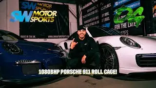 OFFICIALLY GASSED Roll cage install! 1000+BHP 911 GT2RS Replica build!