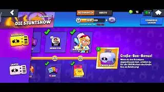 Opening of brawlboxes in Brawlstars