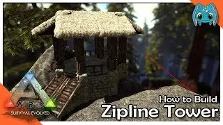 ARK: Building with Fizz :: Как построить башню для зиплайна!!