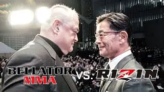 [Rare footage] Behind the scenes of the RIZIN vs. Bellator all-out match press conference / RIZIN.40