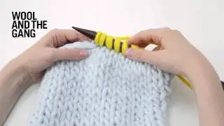 How to knit: Picking up Stitches