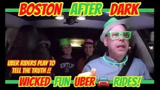 Wicked Fun Uber Rides, Uber After Dark, Boston After Dark, Late Night Uber #uber #boston #funnyvideo