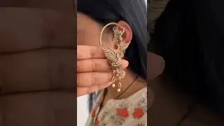 Latest Ear Cuff Design ✨ Trendy & Stylish No Piercing Earrings | Shorts