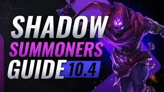 The ONLY SHADOW SUMMONERS Guide You NEED - Teamfight Tactics Patch 10.4