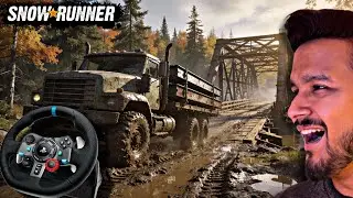 Ep-11 SnowRunner | AAJ NAYA TRUCK LENGE| Steering Wheel Logitech G29
