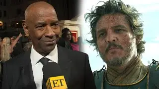 Denzel Washington Calls Pedro Pascal a Better Actor Than Himself! (Exclusive)