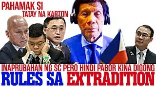 EXTRADITION RULING NG SC HINDI APPLICABLE KINA DUTERTE ET AL SA ICC