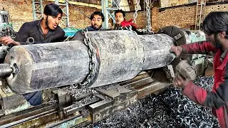 Machining process of 3000KG Pinion Shaft with 100yrs old Technology