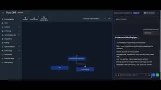 AI Chatbot Assists in Filing a Car Insurance Claim | Full Chat-Based Support Fluid AI Demo