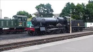 DINMORE MANOR RETURNS TO RUN ON THE WEST SOMERSET RAILWAY 1 AUGUST 2018
