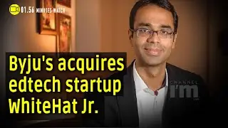 Byju's and  WhiteHat Jr deal helps to scale the products in foreign markets as well, watch