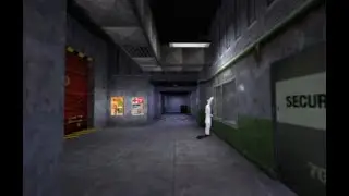 half life we got hostiles but barney doesnt want to open the cilo door