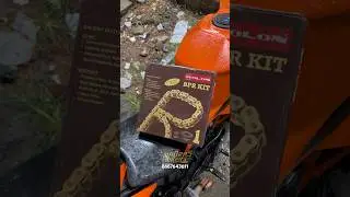 ROLON BRASS CHAIN SPROCKET REPLACED IN RC 200 GEN 2 #madrasbikers #rc200gen2chainsprocket #rc200