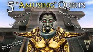 5 Amusing Side Quests found in Vivec! - Morrowind