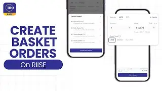 How to Place Basket Orders on the RIISE App | Execute Multiple Stock Trades in One Go