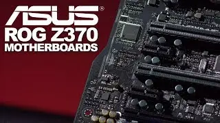 ROG Z370 - The ultimate gaming, water-cooling, and overclocking Z370 motherboards