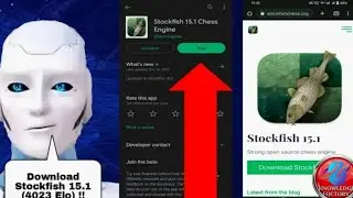 Chess Hack, 4023 Elo in Your Device __ Download Stockfish 15.1 on your device, Stockfish 15.1