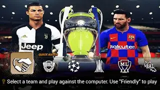 PES 2020 Android Offline 400 MB New Kits Update Best Graphics
