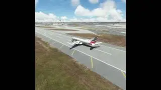 American Airlines Boeing 777-200 landing at Miami (MIA)
