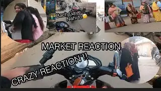 Crazy Market Reaction||aaj to bar bar bach gaye||#ns160#ns200