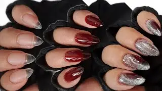 How to Apply Full Cover Nail Tips with 8in1 Nail Glue Gel - Born Pretty Super Shine Cat Magnetic Gel