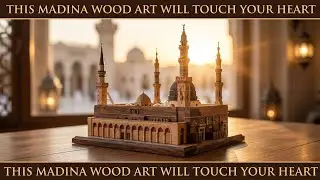 This Madina Wood Art Will Touch Your Heart | Ultra Detailed Hand Craft