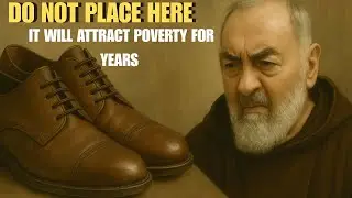PADRE PIO ALERTS: NEVER LEAVE YOUR SHOES HERE OR YOU'LL ATTRACT POVERTY